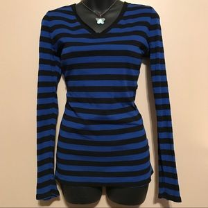 [Merona] Striped Long Sleeve Tee